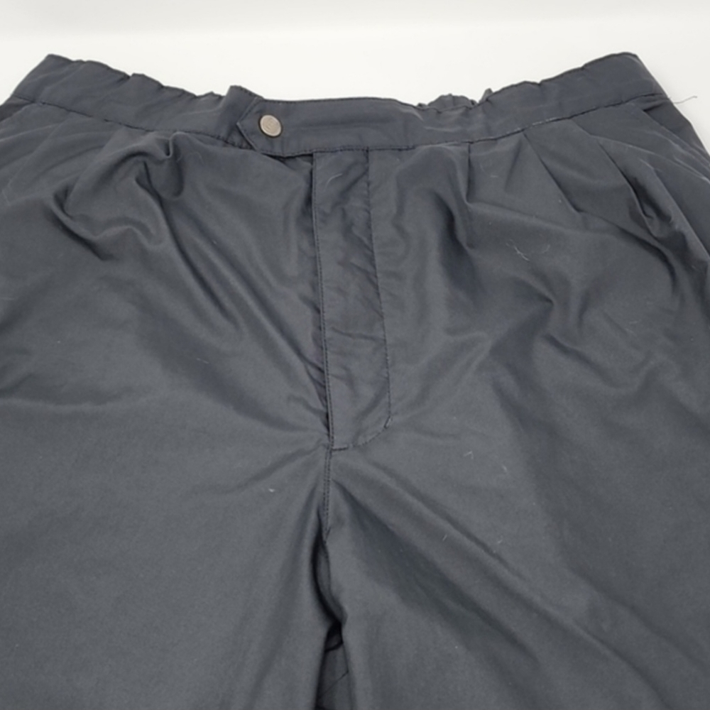 DryJoys By FootJoy Vintage Waterproof Black‎ Golf Rain Pants Large